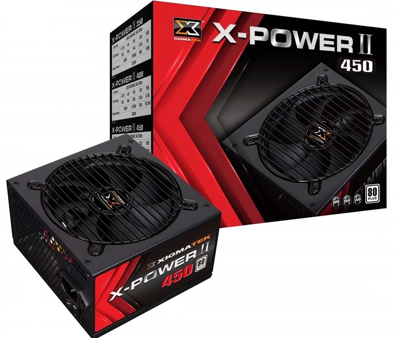 Nguồn máy tính Xigmatek X-Power II 450 EN41954 (400W, 80 Plus, Non Modular) (Box chính hãng)