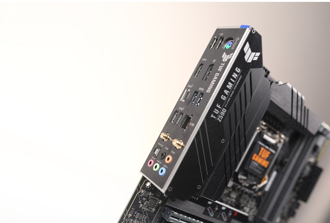 Mainboard Asus TUF Gaming Z590 Plus Wifi (Socket LGA1200, ATX, số khe RAM 4)