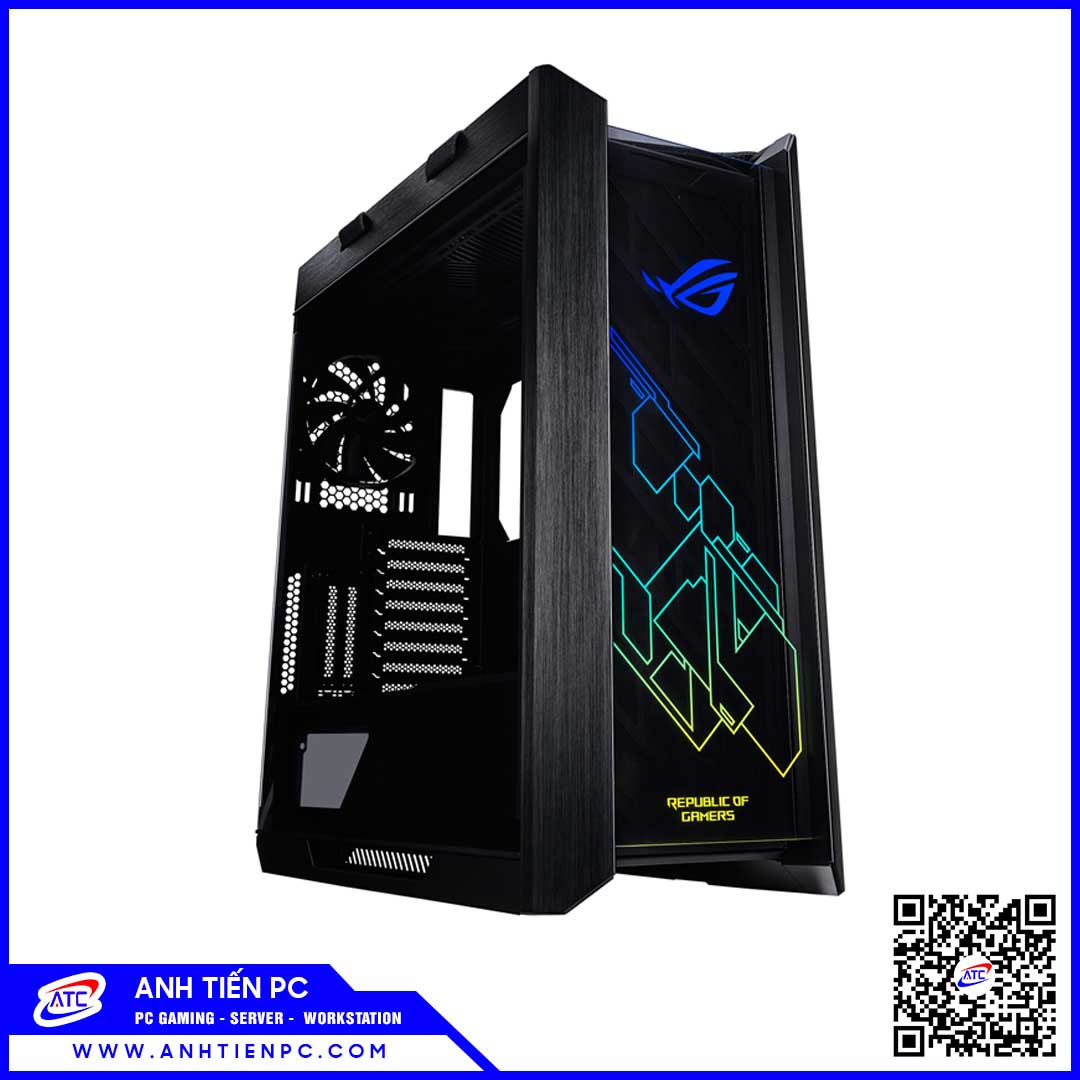 Vỏ Case Asus ROG Strix Helios GX601 (ATX Mid Tower, E-ATX, ATX, Micro ATX, Mini ITX, màu đen) 