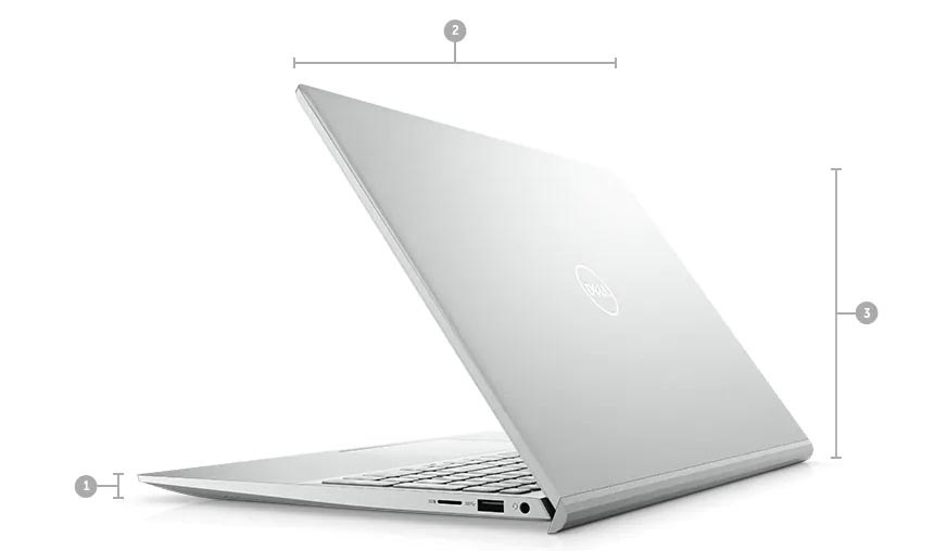 Laptop Dell Inspiron 15 5502 1XGR11 (i5-1135G7/RAM-8GB/SSD-512GB/15.6Inch/FHD/Win10/Bạc)