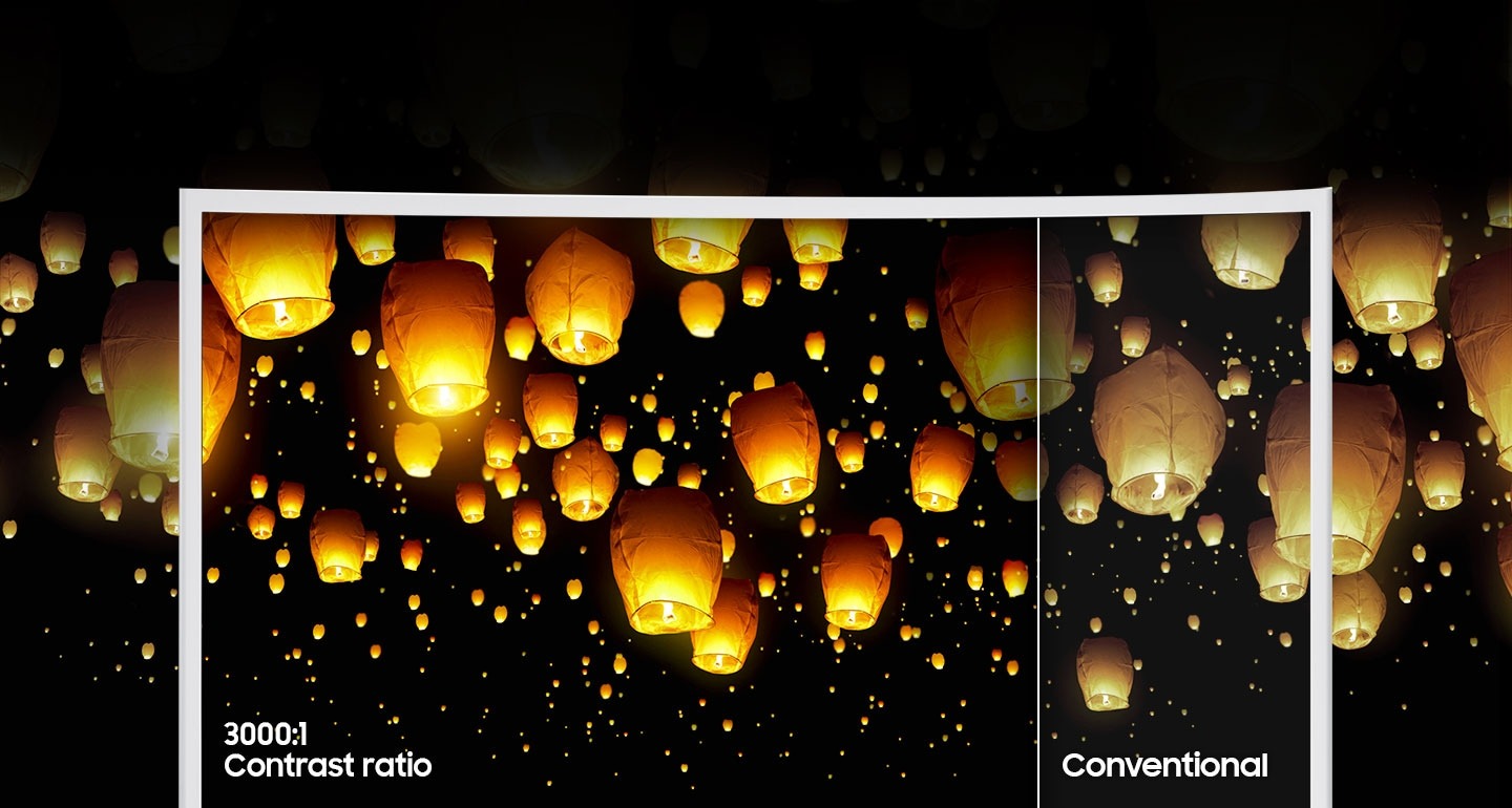 Màn hình SAMSUNG LC24F390FHE (24 inch, Full HD, 60Hz) hiển thị hình ảnh sắc nét