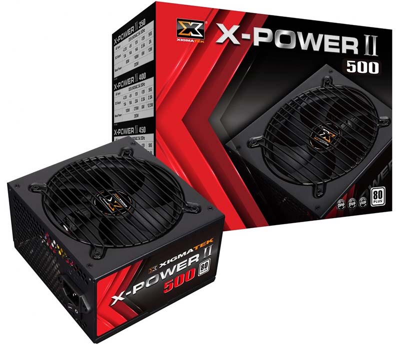 Nguồn máy tính Xigmatek X-Power II 500 EN41831 (450W, 80 Plus, Non Modular) (Box chính hãng)