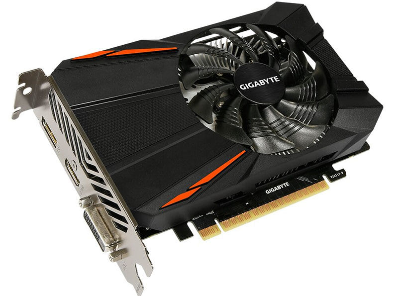 VGA Gigabyte GTX 1050 2GBD5 1Fan (2GB GDDR5, 128-bit, HDMI +DP)