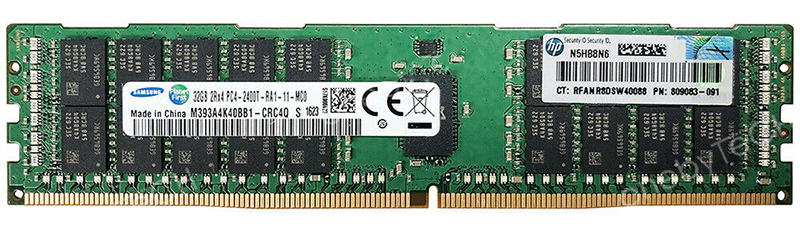 Ram Samsung ECC Registered Sever Menory (32GB, DDR4, 2400T MHz) (Cũ)
