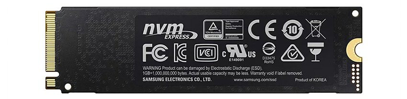 Ổ cứng SSD Samsung MZ-V7S500BW (970 EVO Plus, 500GB, M.2 PCIe NVMe) có độ bên vượt trội