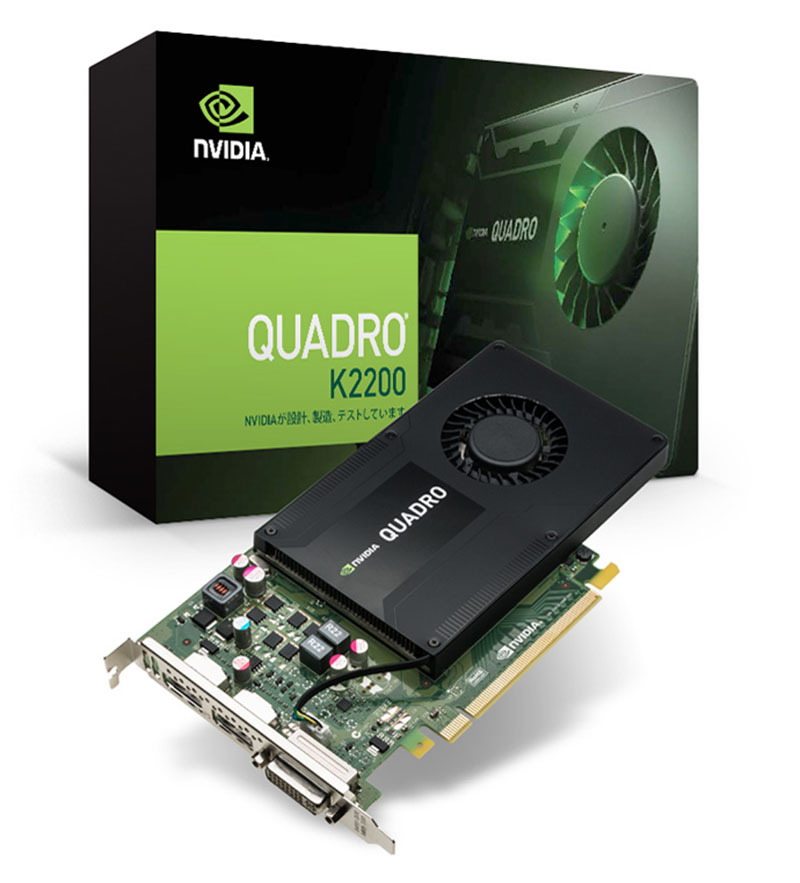 VGA Nvidia Quadro K2200 (4GB GDDR5, 128 Bit)