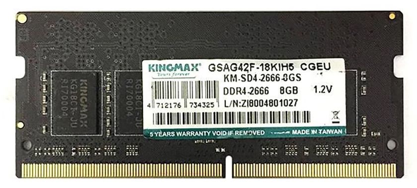 Ram DDR4 8GB bus 2666 Kingmax Dung lượng lớn