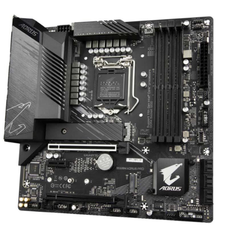 Mainboard Gigabyte B560M Aorus Pro (Intel B560, Socket 1200, ATX, 4 khe Ram DDR4)