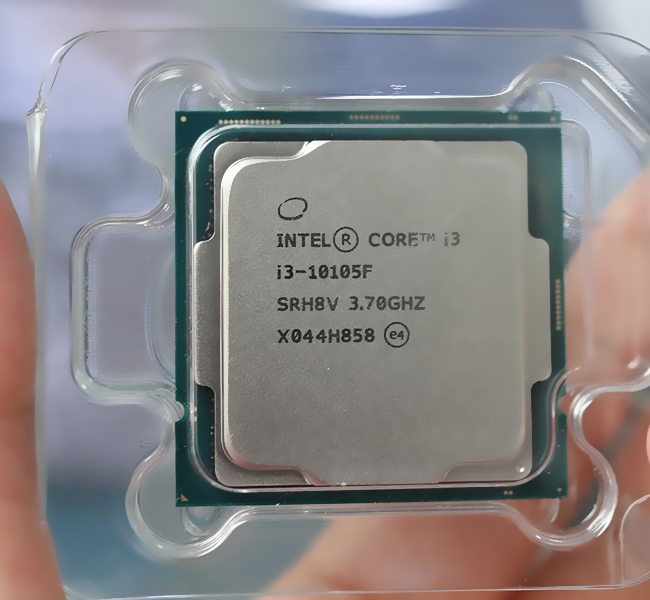 CPU Intel Core i3 10105F giá rẻ