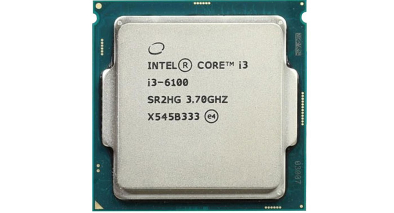CPU Intel Core i3 6100 (3.7GHz, 2 Nhân 4 Luồng, 3MB Cache, Socket LGA 1151)