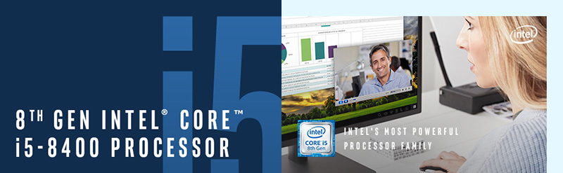 CPU Intel Core i5 8400 (2.8GHz Turbo Up To 4.0GHz, 6 nhân 6 luồng, 9MB Cache, Coffee Lake)