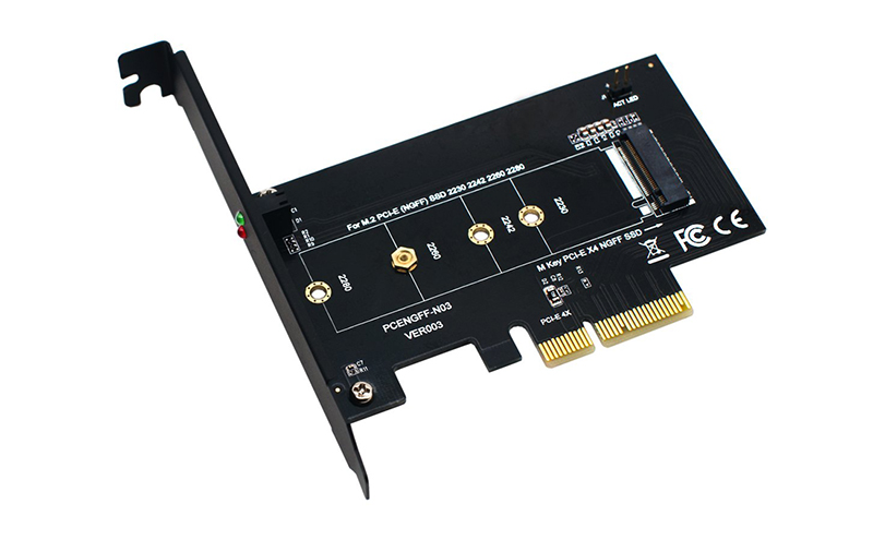 Linh kiện Adapter chuyển M2 sang PCIe gía rẻ