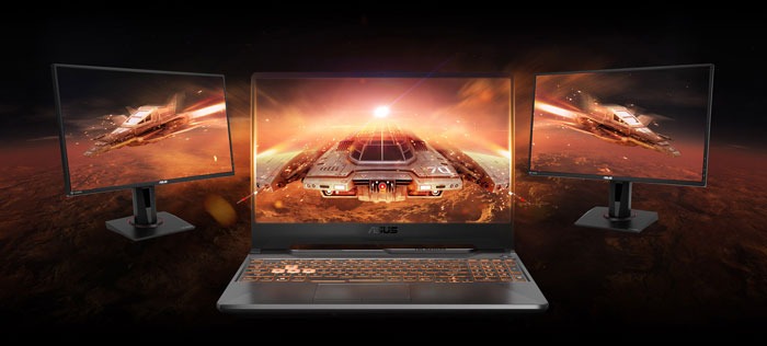 Laptop Asus TUF Gaming FA506II-AL016T Màn hình chuyên nghiệp