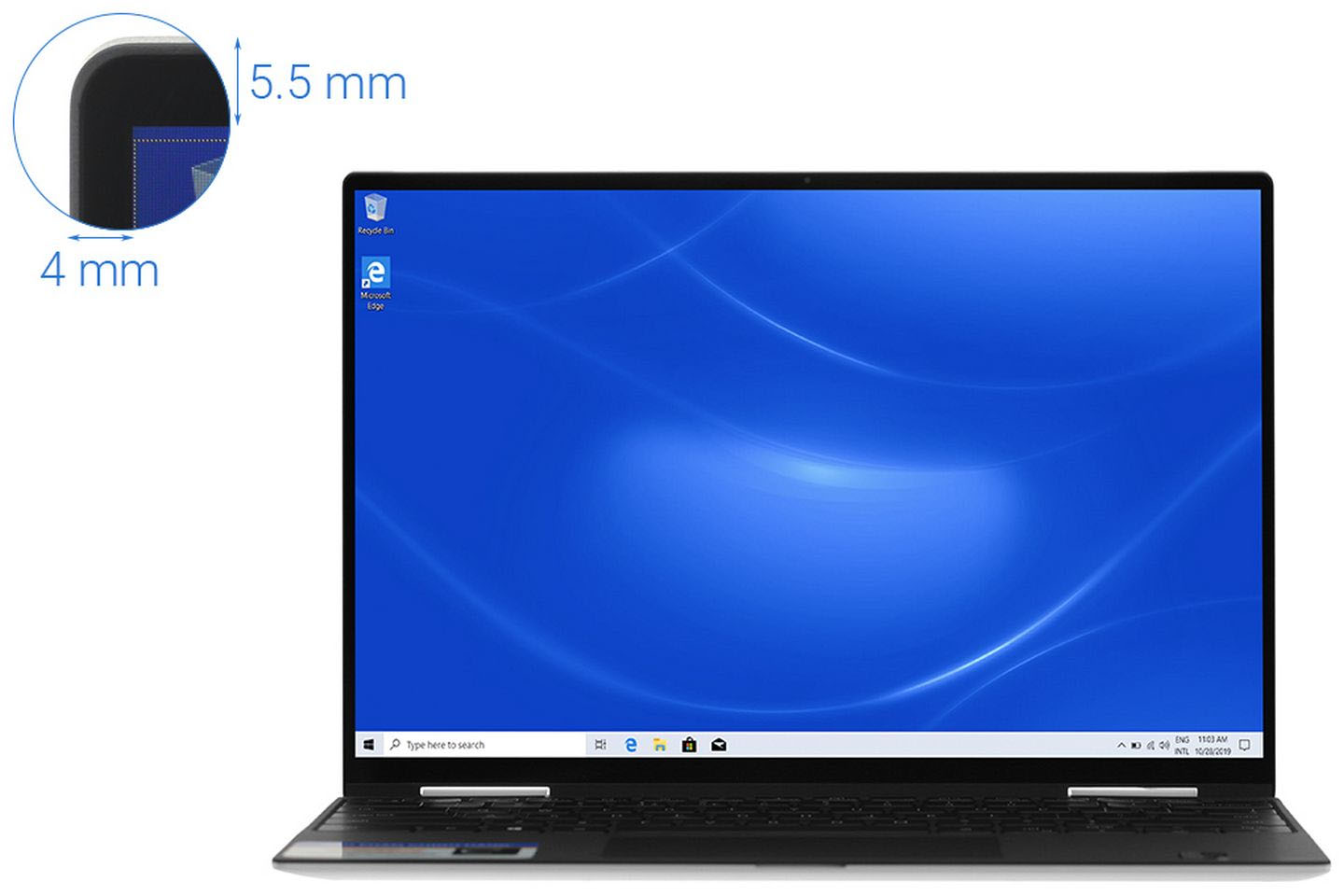 Laptop Dell XPS 13 9310 JGNH61 2-in-1 màn hình sắc nét 