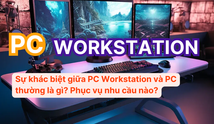 Phân Biệt Workstation và PC Thông Thường: Ưu Điểm Nổi Bật Cho Công Việc Chuyên Nghiệp