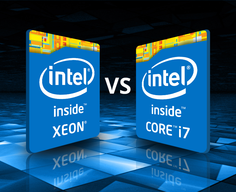 So sánh CPU Core I khác với CPU Xeon