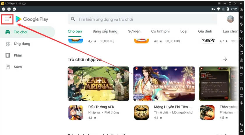 Cách tắt ứng dụng hoặc game tự động cập nhật trong LDPlayer