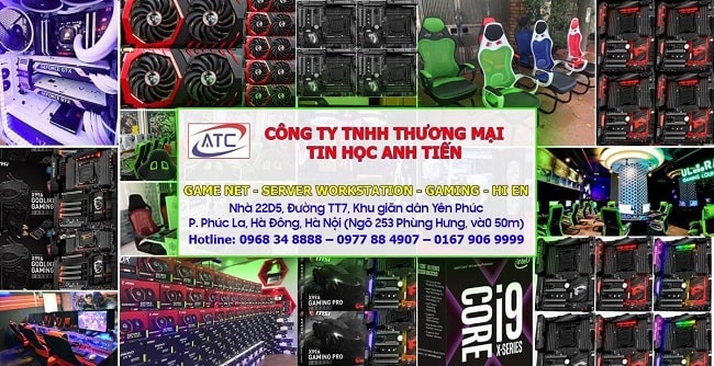 Tìm kiếm nơi bán bộ máy tính PC Workstation giá rẻ tại Hà Nội, bạn đừng bỏ qua Anh Tiến PC!