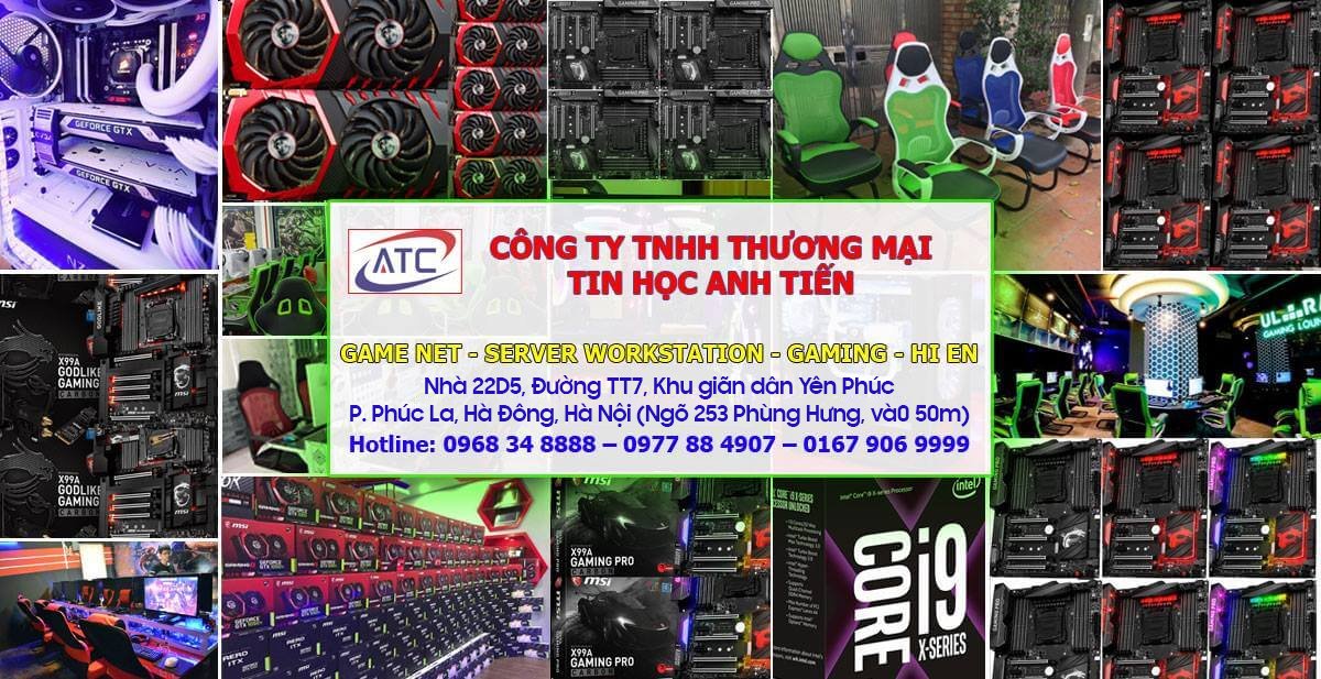 Anh Tiến PC tự hào là đối tác chiến lược cung cấp máy tính đồ hoạ giá rẻ cho các công ty graphic design