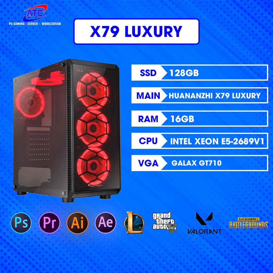 X79 LUXURY | E5 2689 | RAM 32GB | VGA 2GB