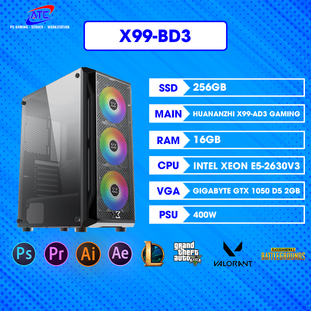 X99-BD3 | E5 2630V3 | RAM 32GB | VGA 2GB