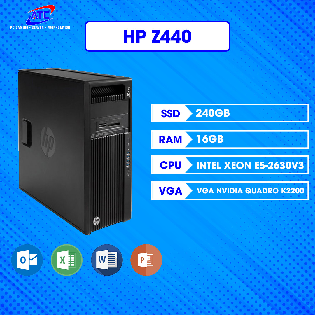 HP Z440 | E5 2630V3 | RAM 32GB |VGA 4GB