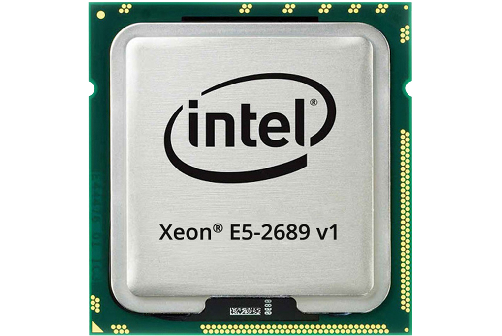 CPU Intel Xeon E5-2689v1 (2.6GHz Turbo Up To 3.6GHz, 8 Nhân 16 Luồng, 20MB Cache, LGA 2011)