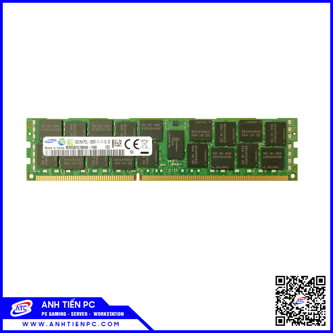 Ram Samsung ECC Registered (16GB, DDR3, 1600MHz)