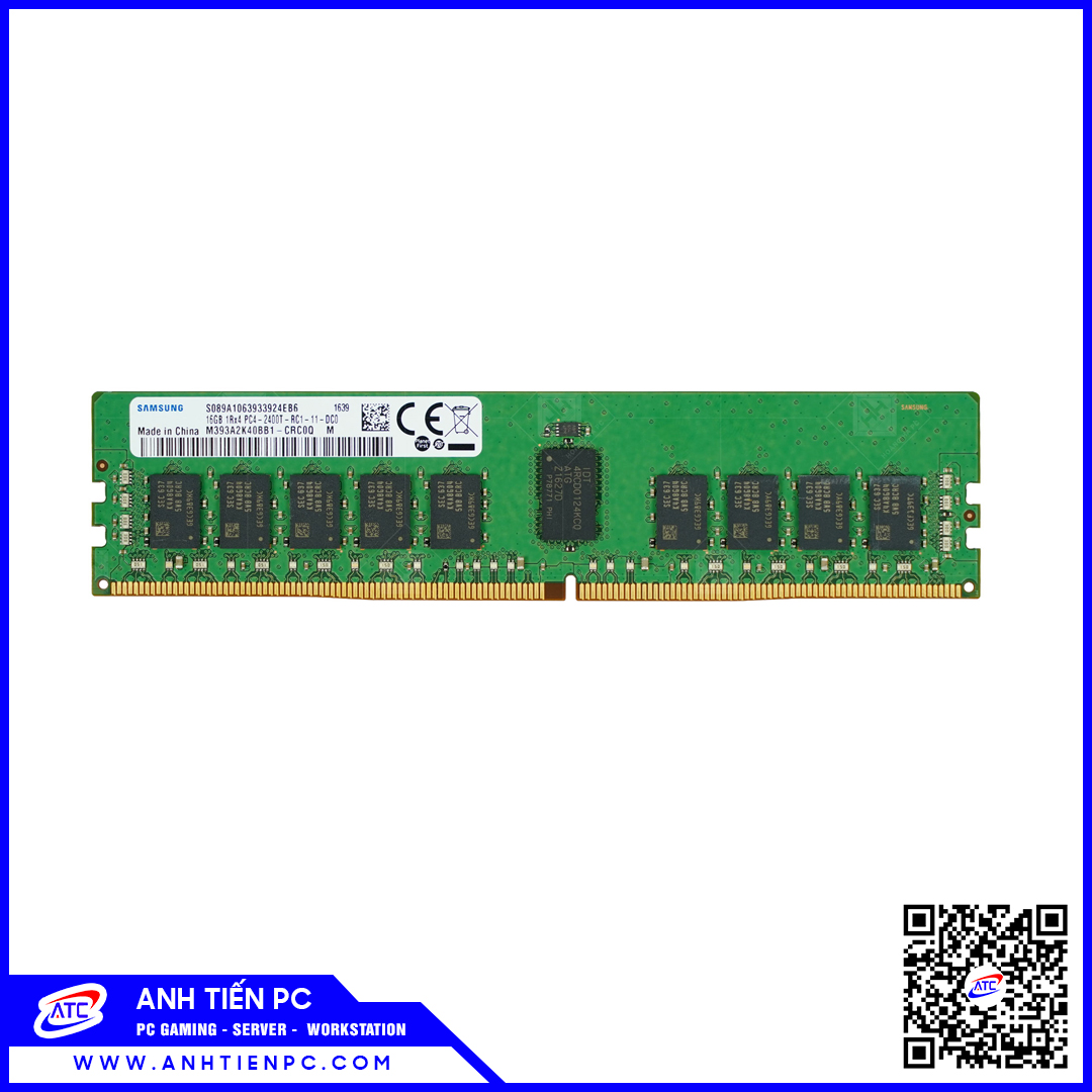 Ram Samsung ECC Registered Server Memory (16GB, DDR4, 2400T MHz)
