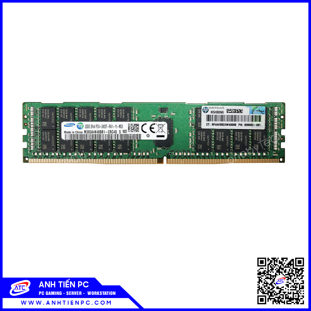 Ram Samsung ECC Registered Server Memory (32GB, DDR4, 2400T MHz)