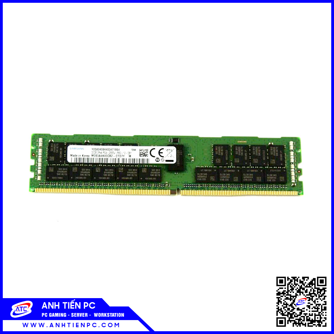 Ram Samsung ECC Registered Sever Menory (32GB, DDR4, 2666MHz)
