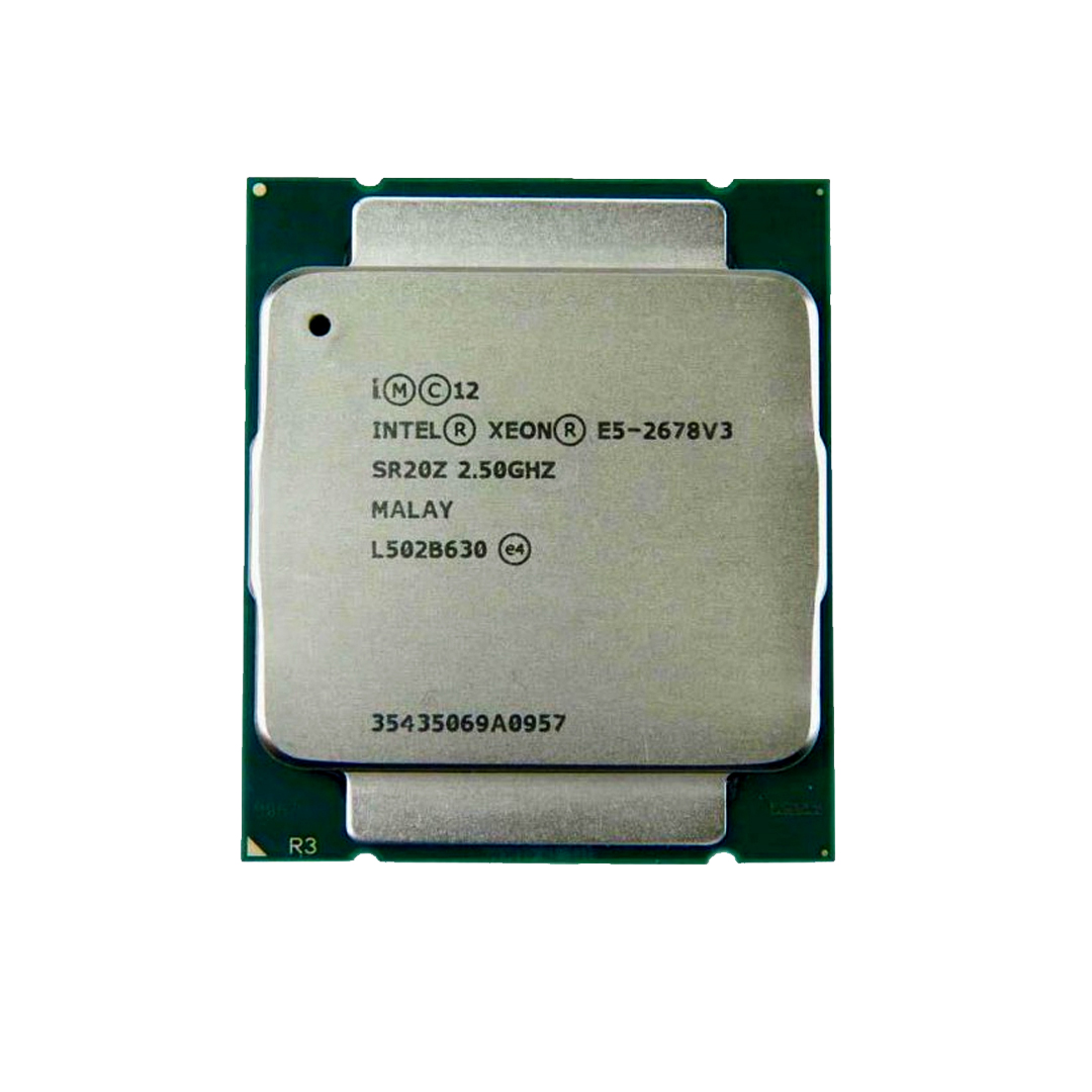 CPU Intel Xeon Processor E5 2678 V3 2 5GHz Turbo Up To 3 3GHz 12 Nh n 