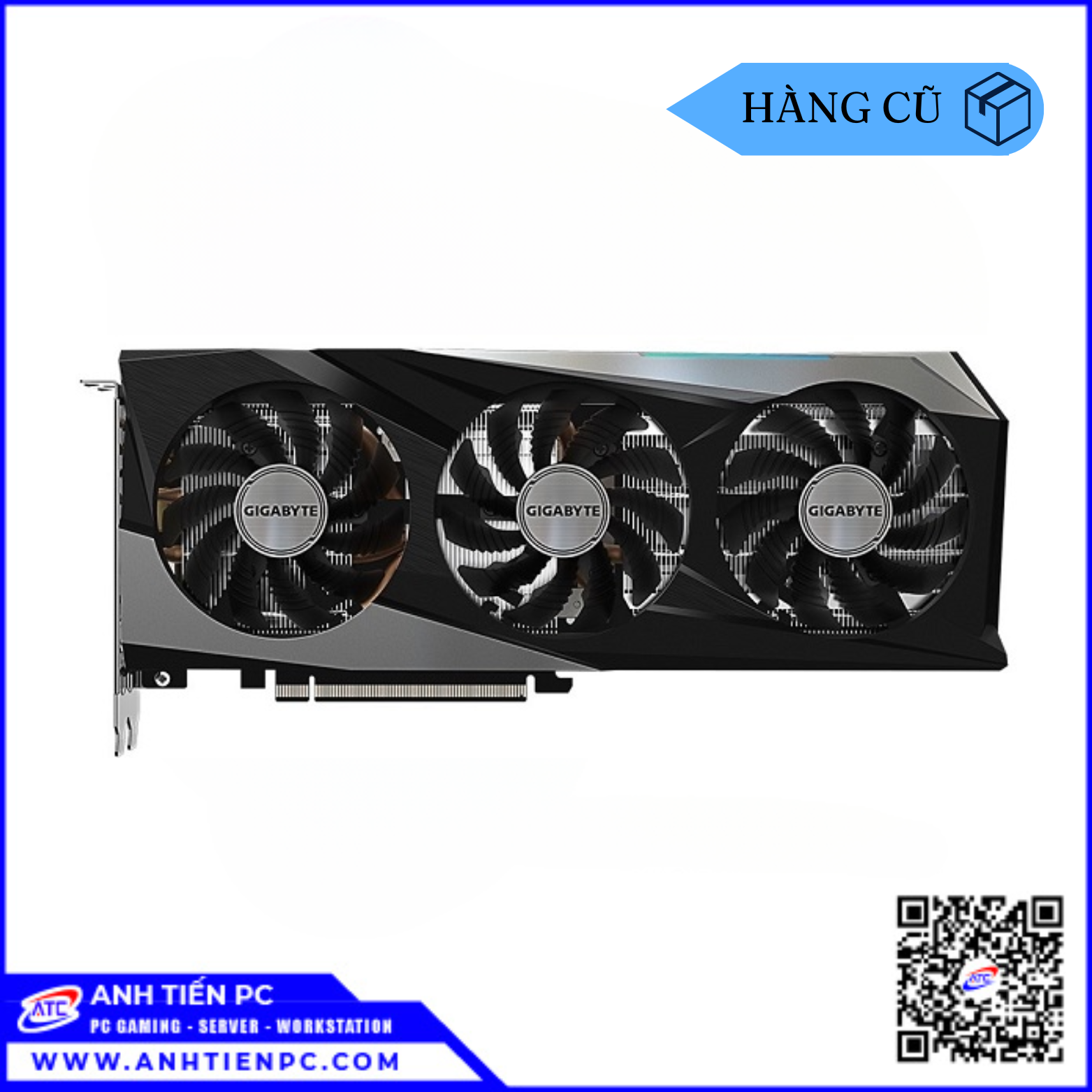 VGA Gigabyte RX 6700XT GAMING OC 12GB 3Fan (12GB, GDDR6,192 Bit) | Cũ 