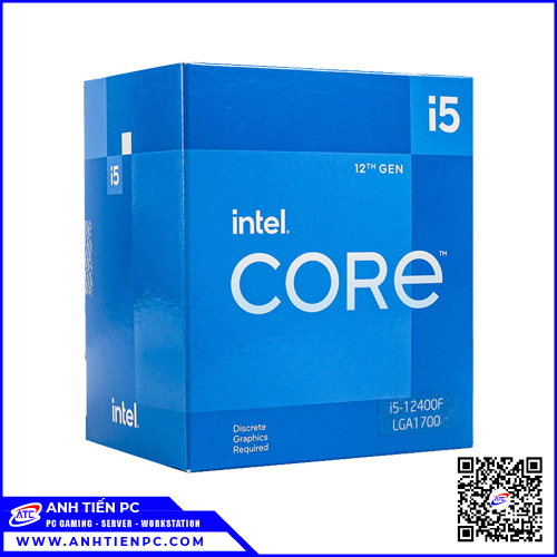 CPU Intel Core i5-10400F CH 2.9GHz turbo up to 4.3Ghz, 6 nhân 12 luồng 
