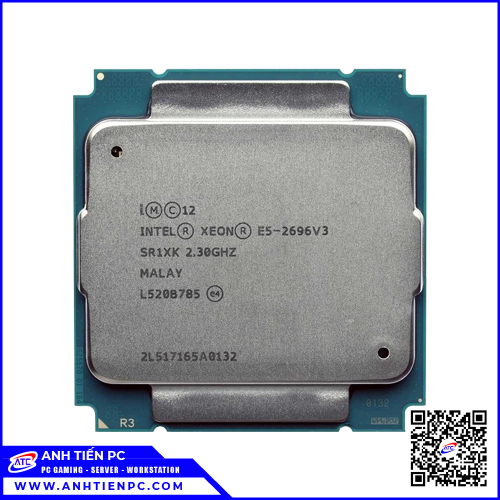 CPU Intel Xeon E5-2696v3 (2.3GHz Turbo Up To 3.6GHz,