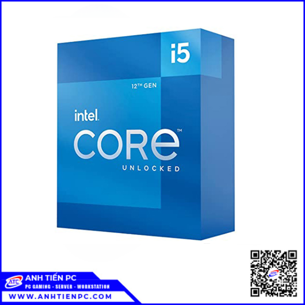 CPU Intel Core I5 12400F Tray (Upto 4.4GHz, 6 Nhân 12 Luồng, LGA1700)