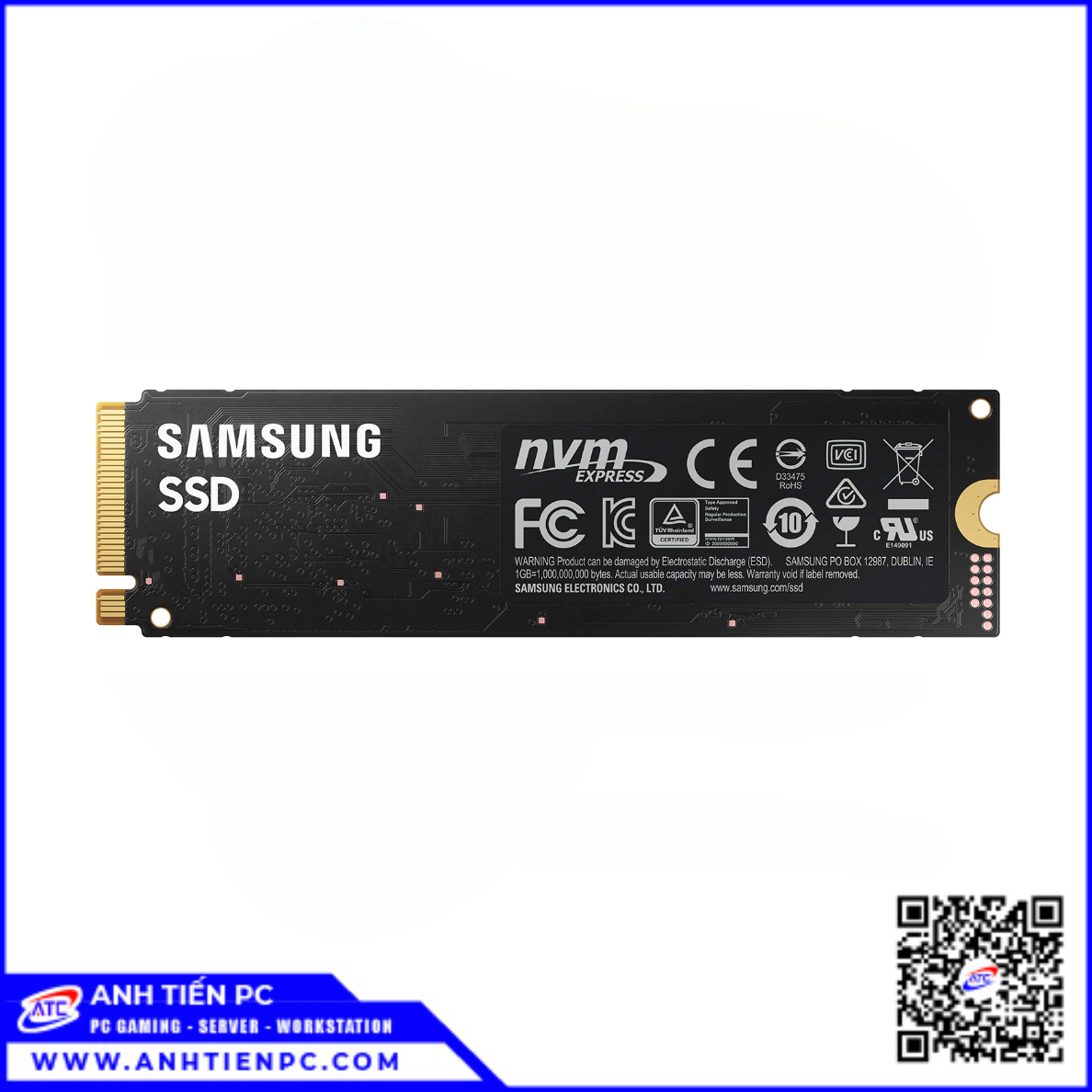 Ổ Cứng Samsung SSD M2 NVME 2280 980 500GB (MZ-V8V500BW)