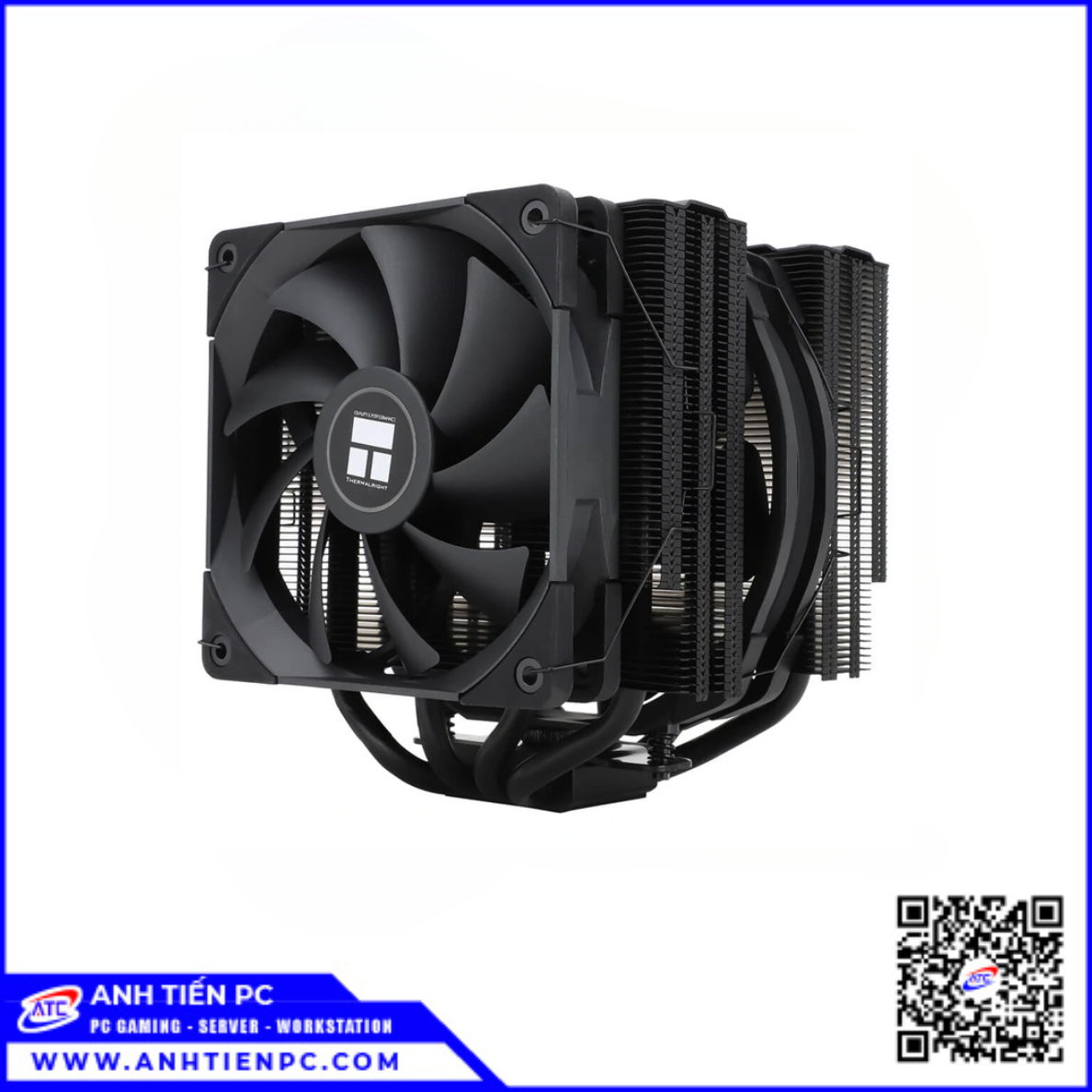 Quạt Tản nhiệt Thermalright Frost Spirit 140 V3 Black (120x120x25mm)