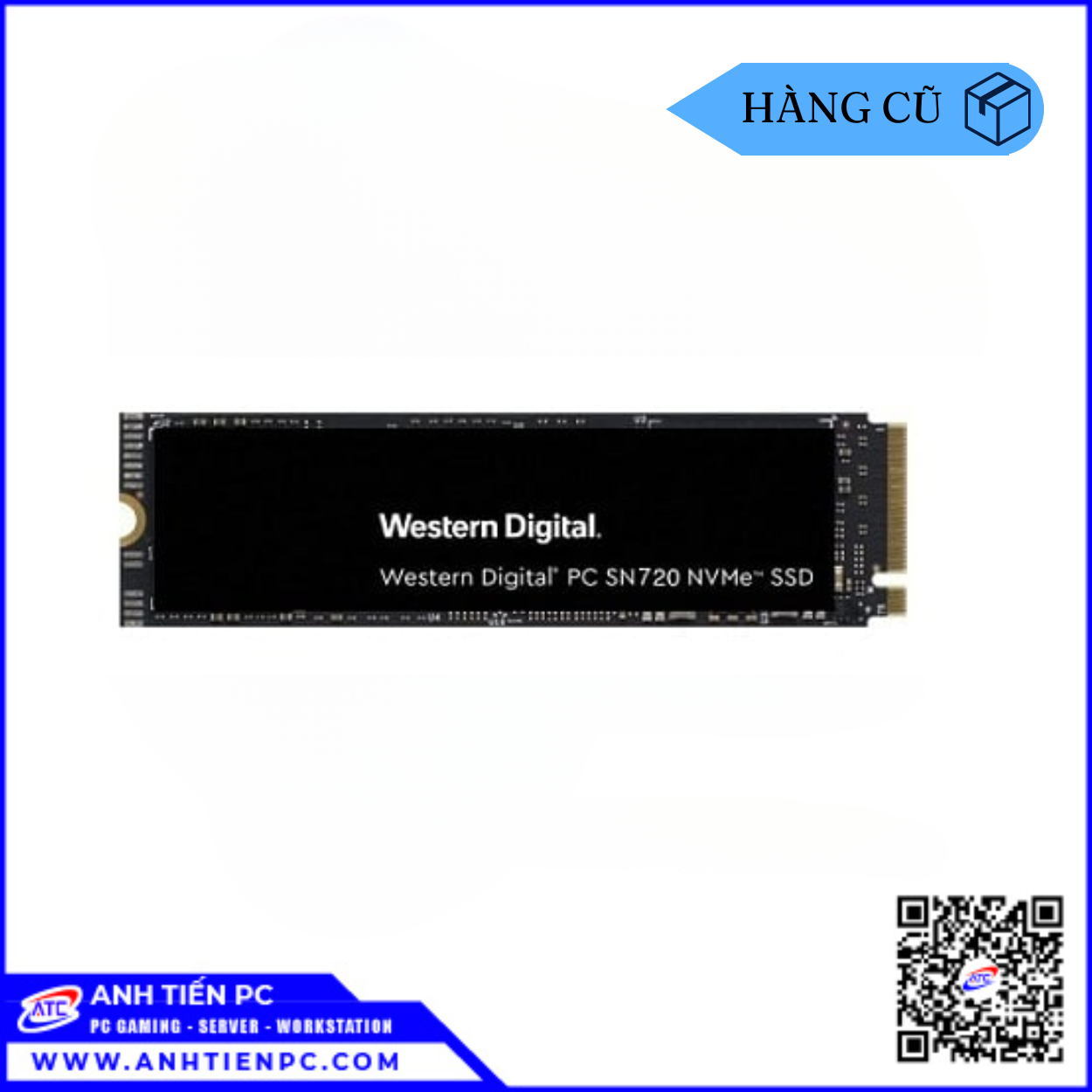 Ổ Cứng Western Digital SSD M2 NVME 2280 PCSN720/730 512GB | Cũ