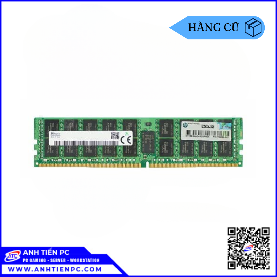 RAM Server Hynix Micron ECC Registered (32GB, DDR4, Bus 2133Mhz) | Cũ