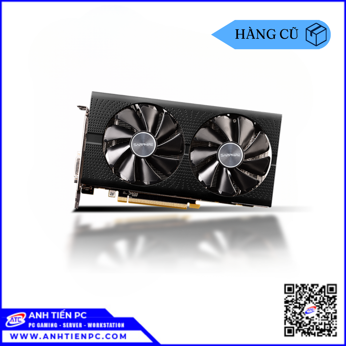 VGA Saphire Pulse RX570 2Fan (8GB, GDDR5, 256 Bit) | Cũ