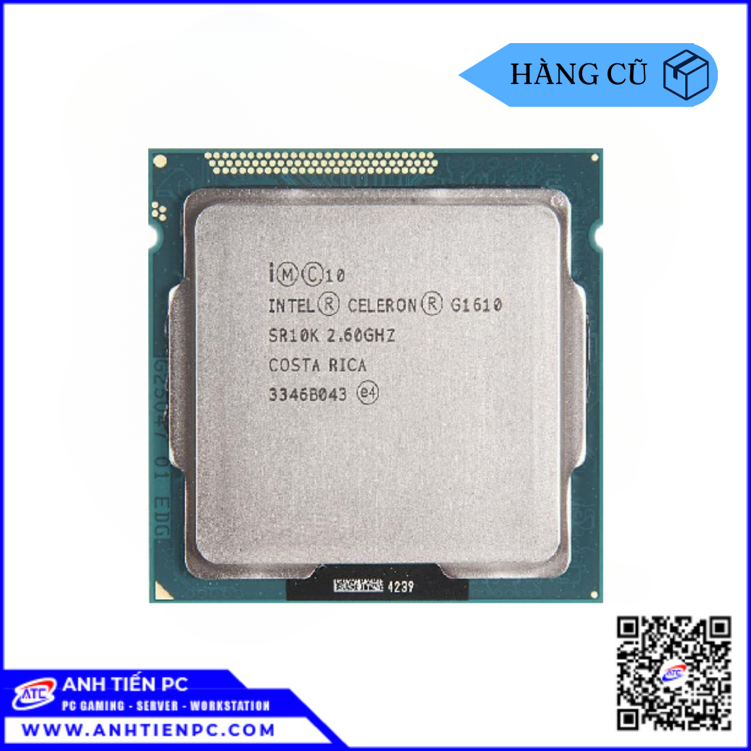 CPU Intel G1610 G1620 G1630 G2020 2030 (3.0 Ghz, 2 nhân 4 luồng, LGA 1155) |  Cũ