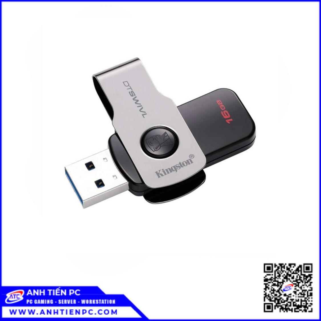 Kingston 16GB USB Swivl