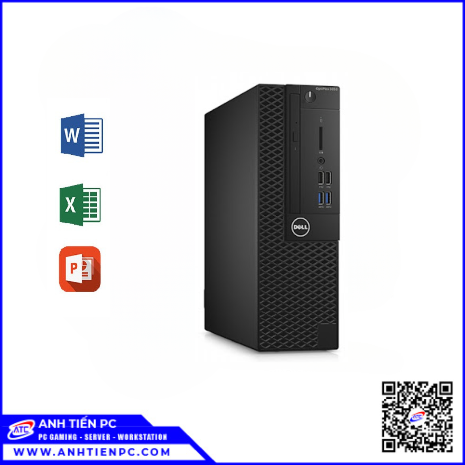 PC OFFICE DELL 3050 06| CPU I3 6100 | RAM 8GB | SSD 128GB