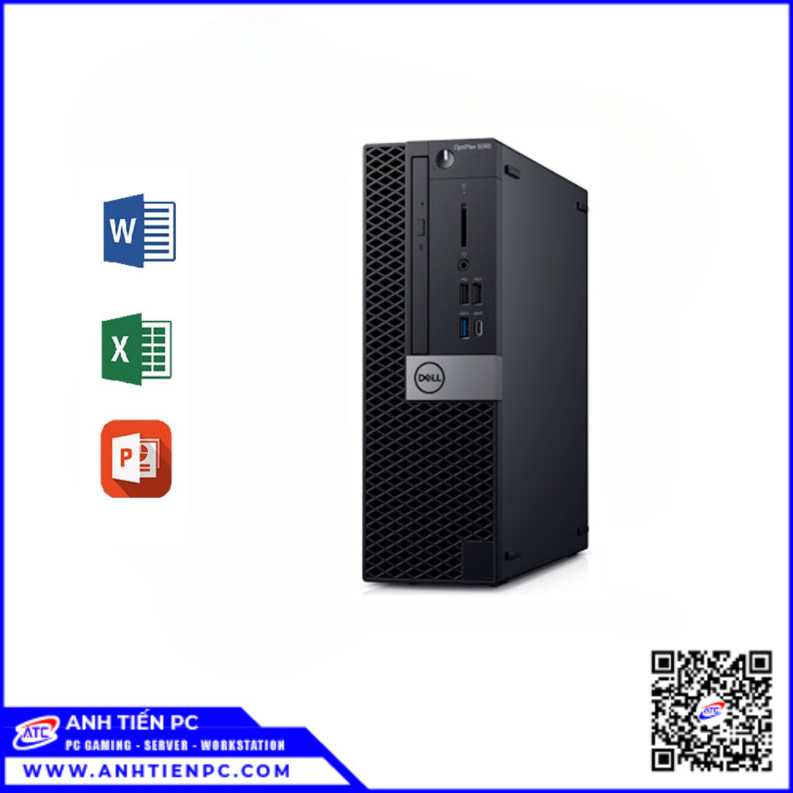 PC OFFICE DELL 5060 13 | CPU I3 8100 | RAM 8GB | SSD 256GB 