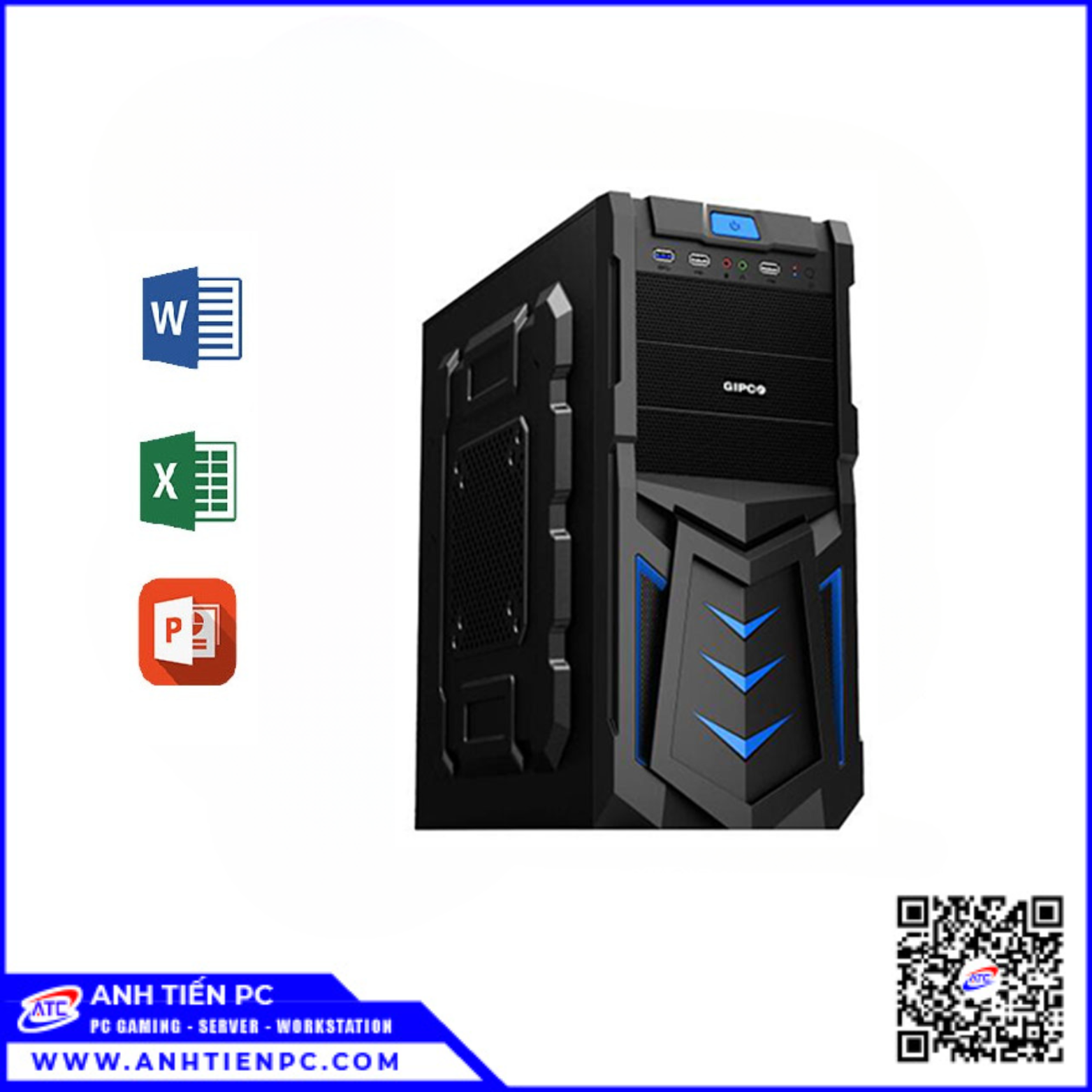 PC OFFICE MAIN H81 28 | CPU I3 4130 | RAM 8GB | SSD 120GB | HDD 500GB