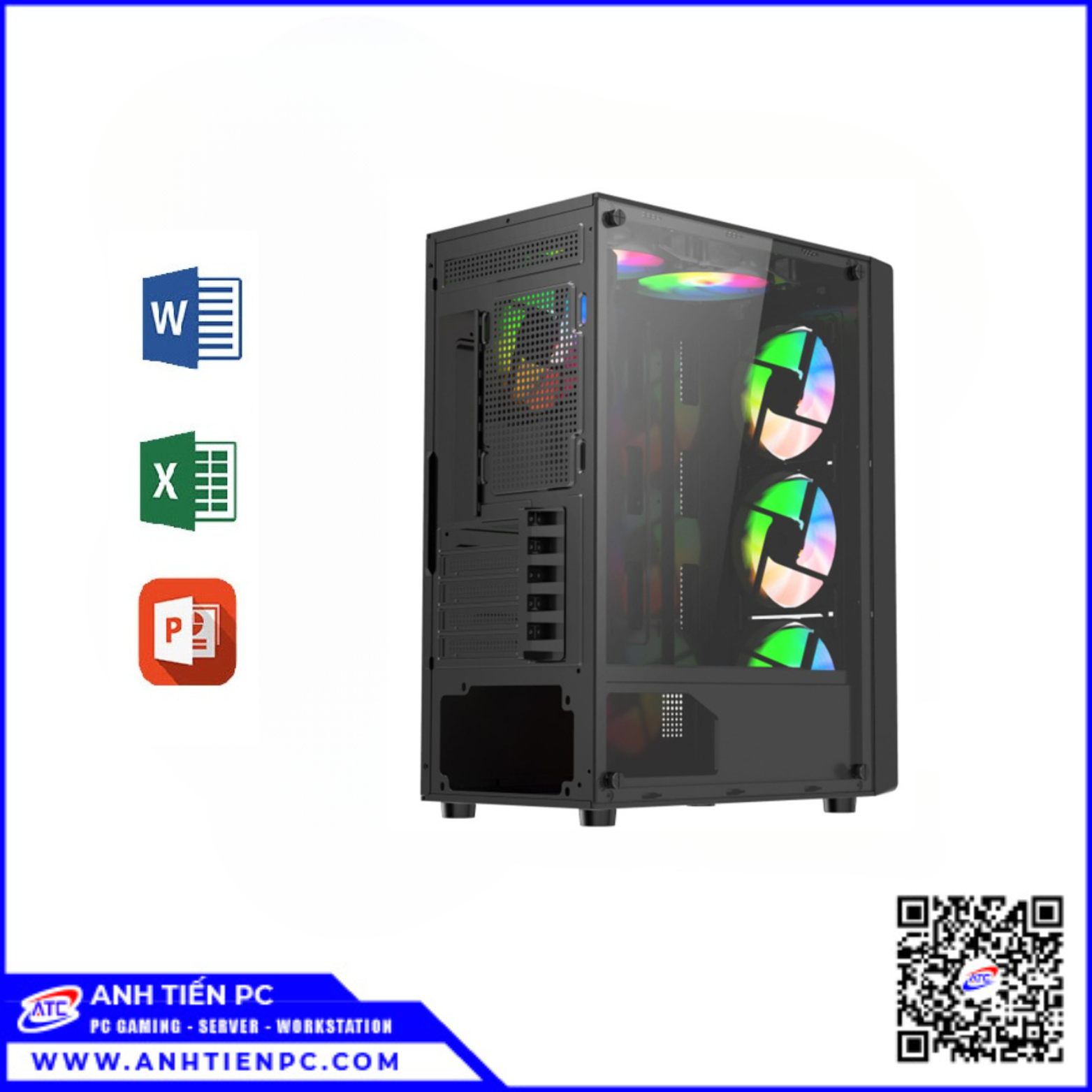 PC OFFICE MAIN H410 31 | CPU I3 10105 | RAM 8GB | SSD 256GB 