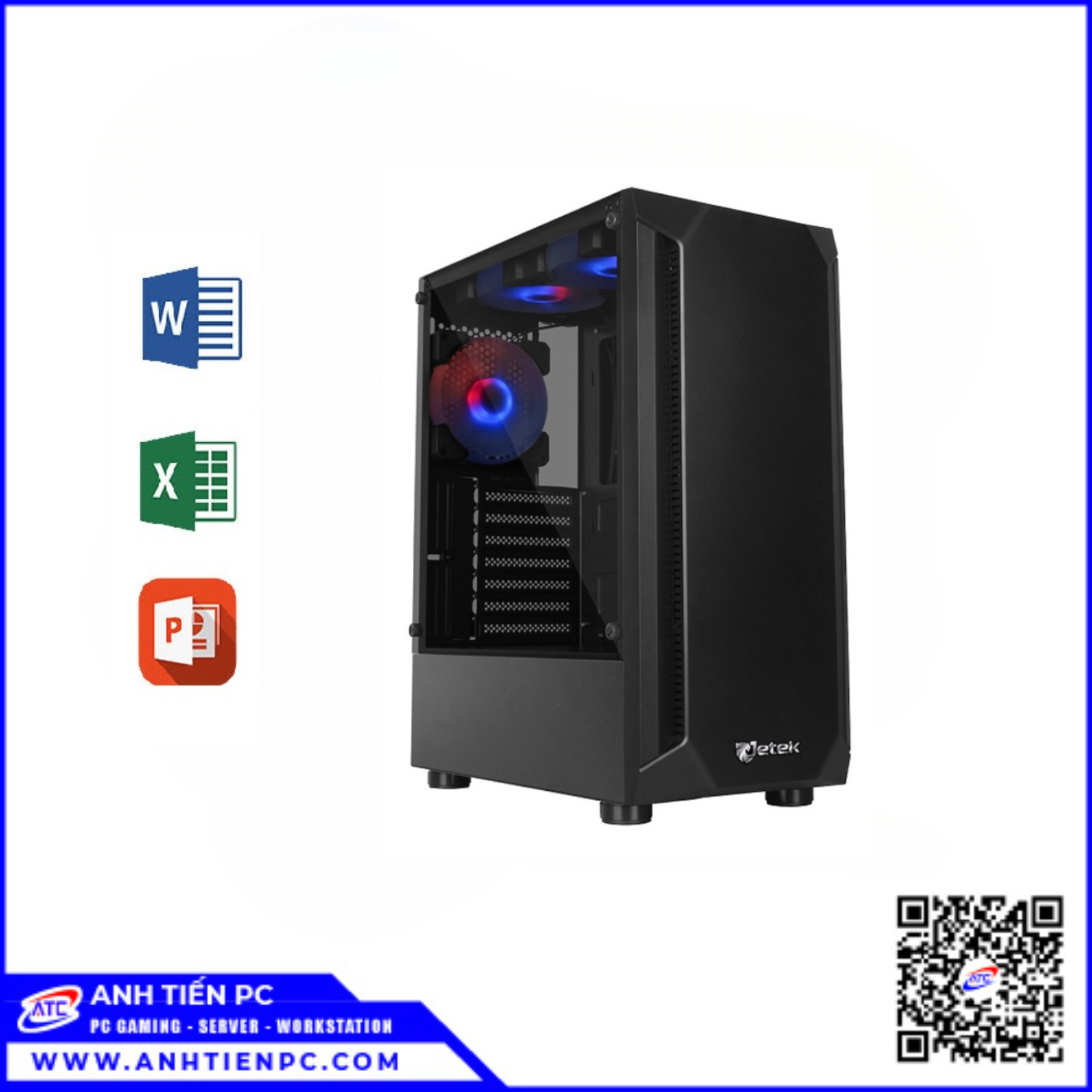 PC OFFICE MAIN H610 35 | CPU I5 12400 | RAM 16GB | SSD 500GB