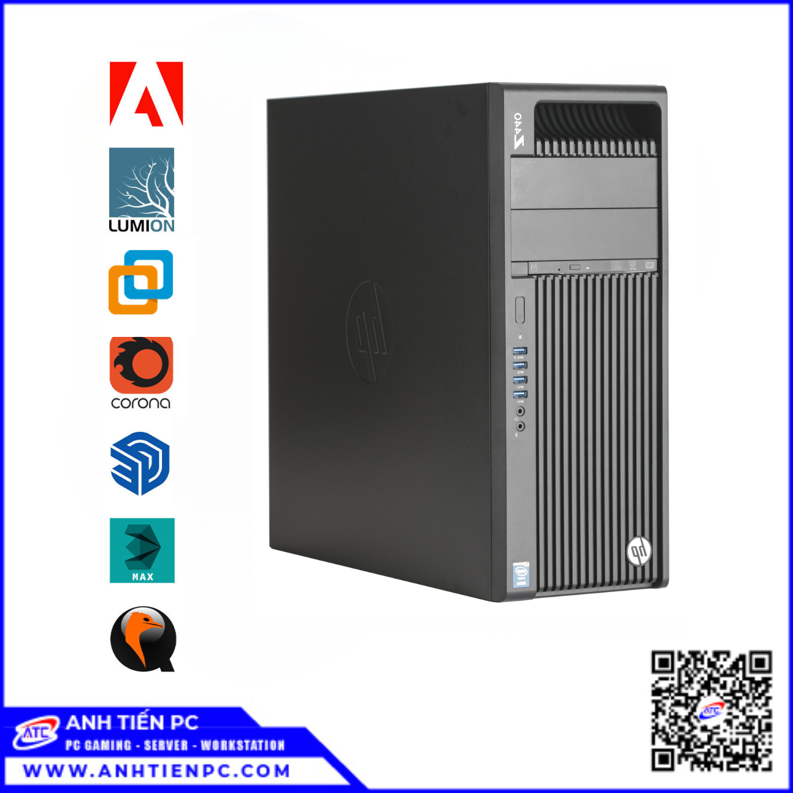 PC SERVER | HP Z440 52 | XEON 2686V4| RAM 64GB | SSD 1TB | VGA 8GB