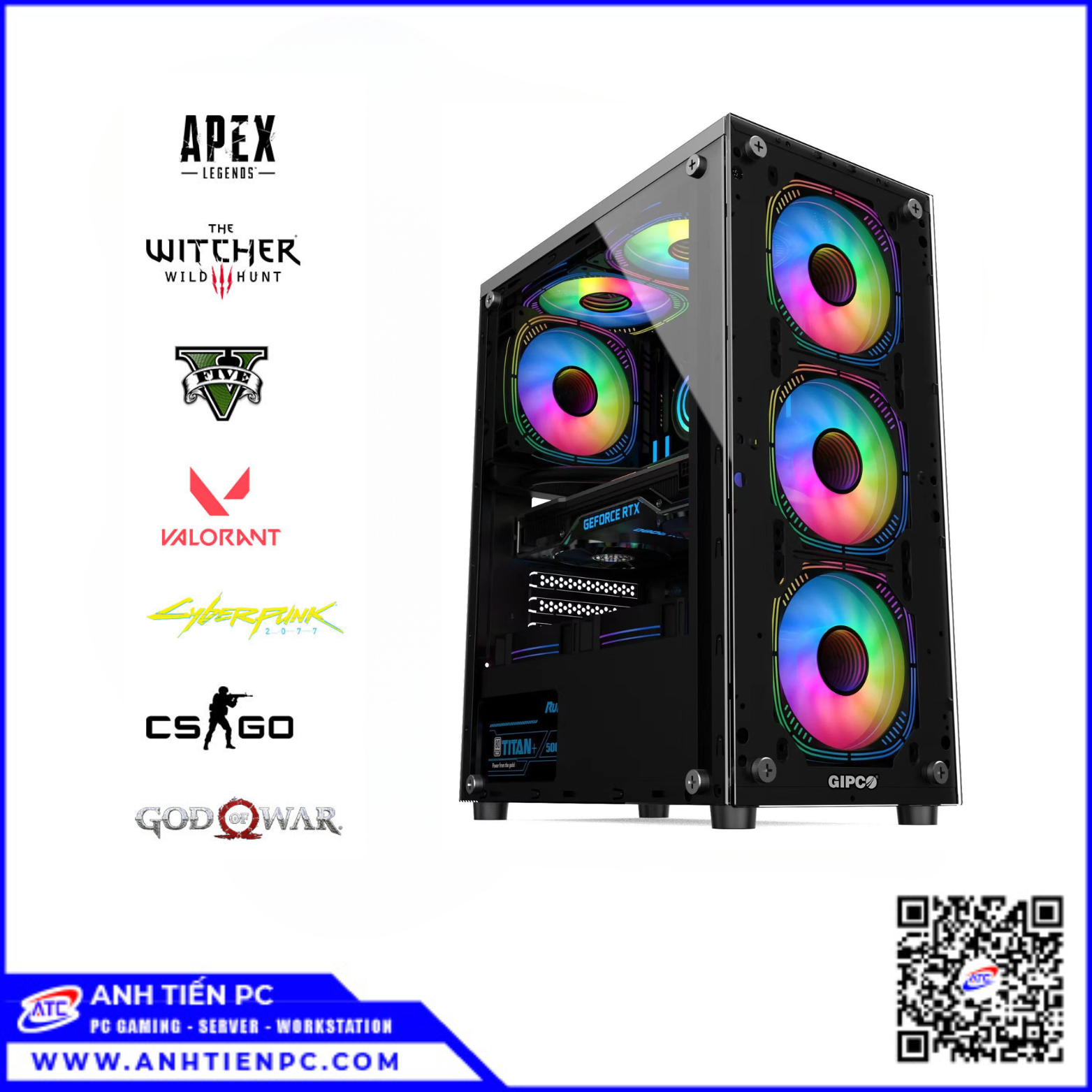 PC GAMING | MAIN B760 81| CPU I5 13400F | RAM 16GB | SSD 256GB | VGA 12GB